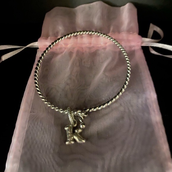 Letter K Charm for Charm Bracelet - Picture 2 of 2